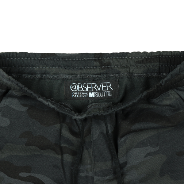 OG logo - fleece shorts - Dark Matter Camo - Image 6