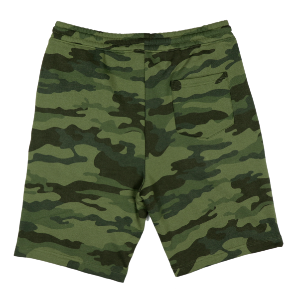 OG logo - fleece shorts - Forest Camo - Image 4