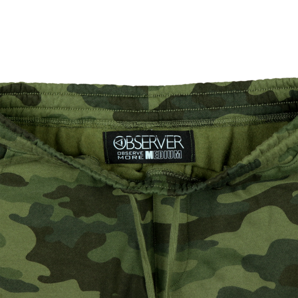 OG logo - fleece shorts - Forest Camo - Image 6