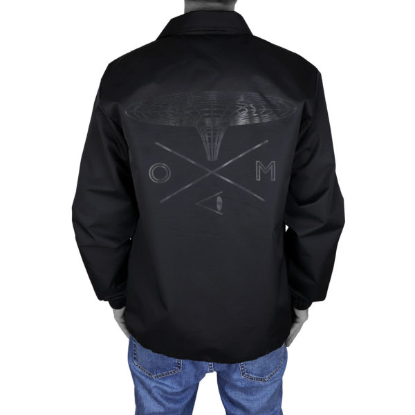 OM Cross logo - Dark Matter - Coaches Jacket - black - Image 6