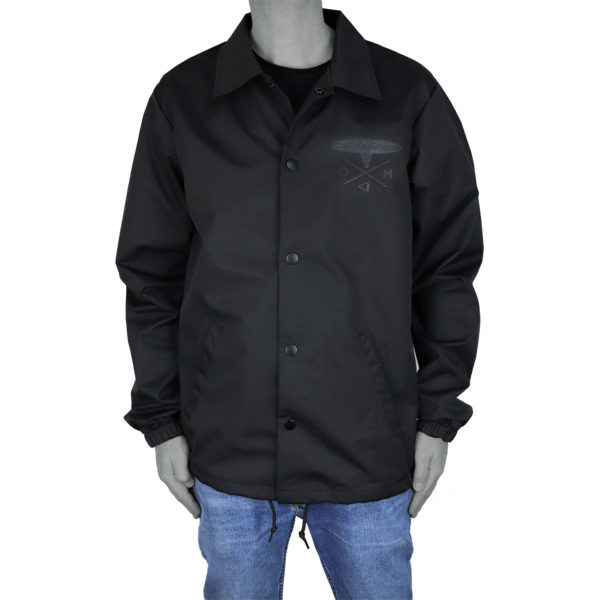 OM Cross logo - Dark Matter - Coaches Jacket - black - Image 5